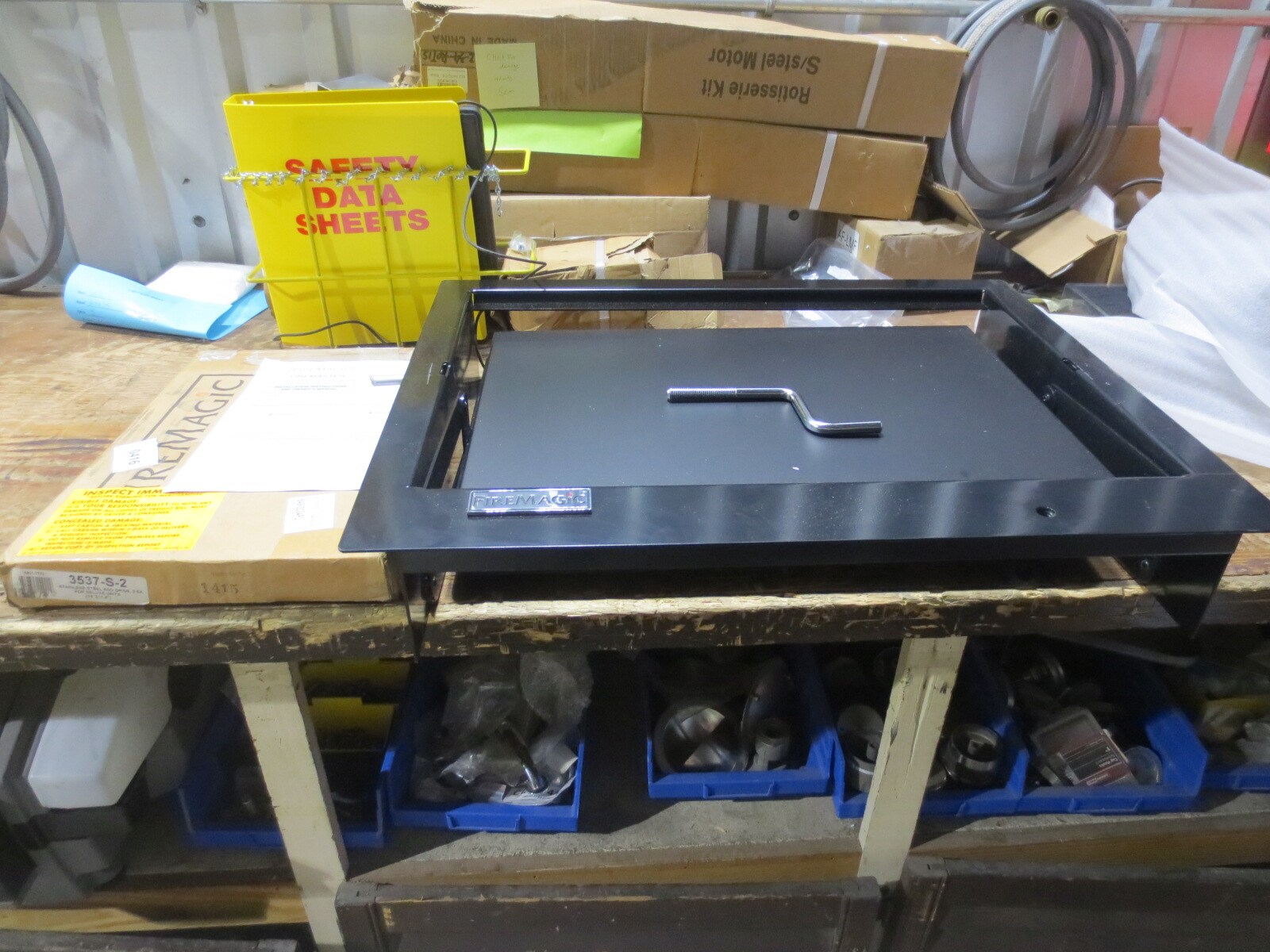 Fire Magic Firemaster BuiltIn Countertop Charcoal Grill Small BBQ Guys